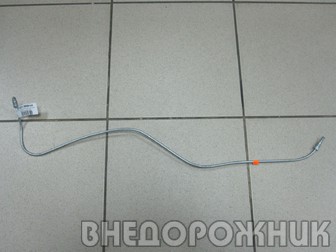 Трубка тормозная от тройника к правому переднему тормозу ВАЗ 2121