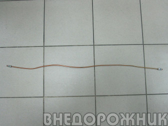 Трубка тормозная задняя правая ВАЗ 2121 медь (95см)