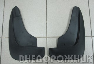 Брызговики передние Renault Duster Nord Plast (к-кт 2 шт.)