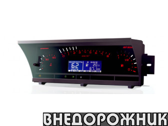 Комбинация приборов FERRUM GF614 ВАЗ 21214 до 2009 г.(цифровая со встроенным БК)