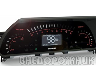 Комбинация приборов FERRUM GF616 ВАЗ 2123 (цифровая со встроенным БК)