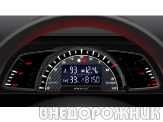 Комбинация приборов FERRUM GF625 ВАЗ 2123 (цифровая со встроенным БК)