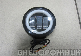 Фара светодиод. LED круглая (диа90*г60)