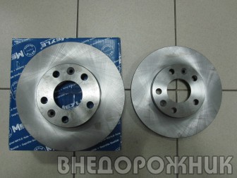 Диск тормозной Renault Duster без ESP MEYLE (269х22,5)