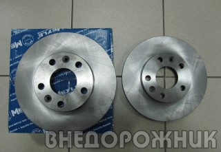 Диск тормозной Renault Duster без ESP MEYLE (269х22,5)