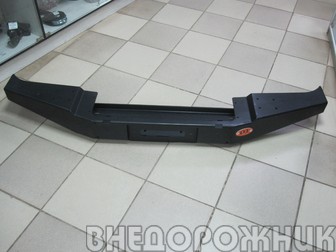 Бампер передний силовой ВАЗ 2121-214,2131 Туризм с возможностью установки лебёдки