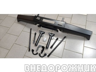 Бампер передний силовой ВАЗ 2121,21213,21214,2131 без дуги под широкий барабан
