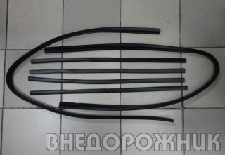 Бархотки стекол ВАЗ 21213 (к-кт 6 шт.)