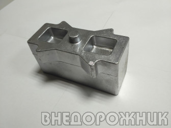 Проставка рессора-мост алюм. УАЗ 452 60х45х120 мм