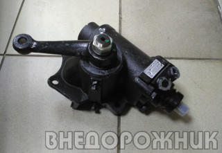 Механизм рулевой УАЗ 452 с ГУР (ШНКФ 453461.136) шлиц