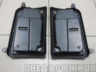 Фонари задние ВАЗ 21213,21214,Urban-4 чёрные (светодиодные) к-кт 2 шт.