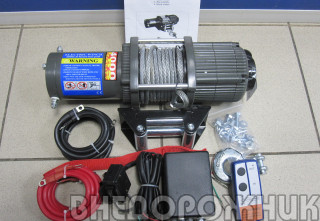 Лебёдка электрическая Electric Winch GRIZZLI -4000  (1814 кг.)