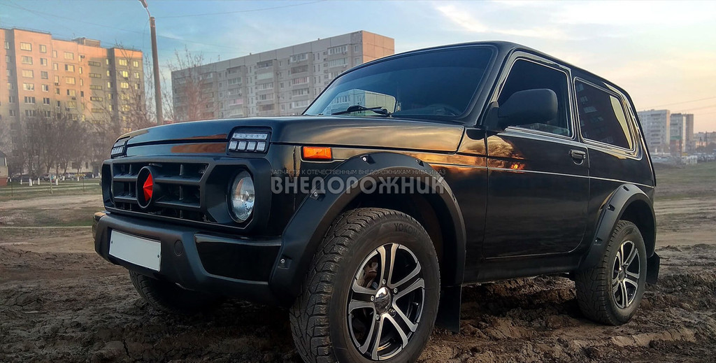 Расширители арок TORBIK Lada NIVA 4x4 3D (не резанные) 40 мм