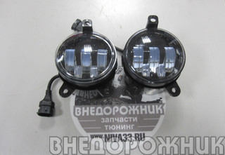 Фары противотуманные ВАЗ 2123 н.о. с 2009 LED 5 диодов 50W (к-кт 2 шт)