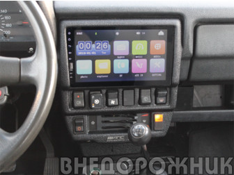 Консоль панели приборов под магнитолу 9 дюймов ВАЗ 21213,21214,2131,Урбан