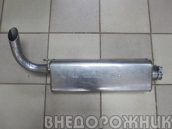Глушитель ВАЗ-2123 с 2004 г.в.(квадратный) аналог завода
