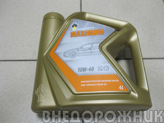 Масло моторное Rosneft Maximum  10w40  4л.