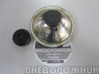 Элемент оптический НИВА 2121,21214 (с гладким плоским стеклом и пыльником) Wesem