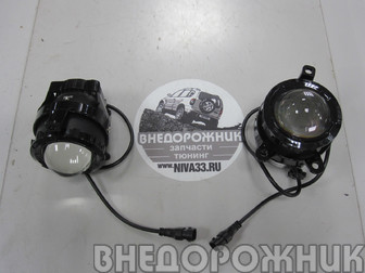 Фары противотуманные ВАЗ 2123 н.о. с 2009 LED линзовые 