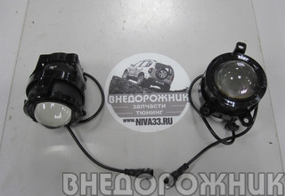 Фары противотуманные ВАЗ 2123 н.о. с 2009 LED линзовые "лазерные"(к-кт 2 шт)