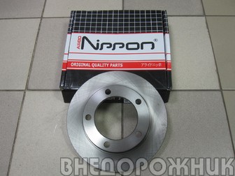 Диск тормозной ВАЗ 2121 Allied Nippon (к-кт 2 шт.)