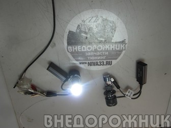 Лампа светодиодная с линзой H7 (к-кт 2 шт.) Lada Niva Travel