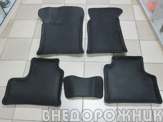 Ковры салона ВАЗ 2123 Нива Шевроле,Travel EVA 3D (к-кт)