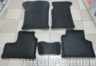 Ковры салона ВАЗ 2123 Нива Шевроле,Travel EVA 3D (к-кт)