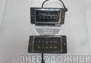 Фары противотуманные ВАЗ 2123 с.о. до 2009 светодиодные 50W (к-кт 2 шт)