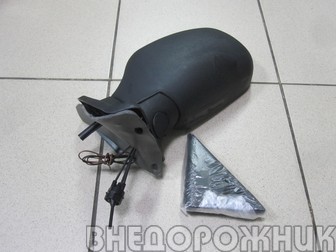 Зеркало боковое левое ВАЗ 21214 (тросовый привод+подогрев)