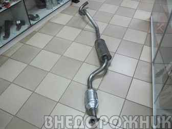 Резонатор  ВАЗ-2123 аналог GM (с катализатором) ЕВРО-2