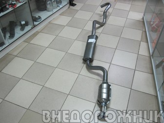Резонатор  ВАЗ-2123 аналог GM (с катализатором) ЕВРО-2