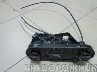 Рычаг управления отопителем ВАЗ 2123 в сборе с облицовкой и рукоятками