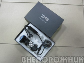 Лампа светодиодная с линзой H4 45/70w со шторкой (к-кт 2 шт.) Нива 21214,Урбан,Legend