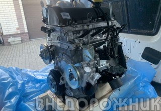 Двигатель ВАЗ 21214 инж. с ГУР евро 5 (Е-газ) без генератора
