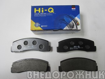 Колодка тормозная ВАЗ 2121 передняя (к-кт 4шт.)  HI-Q