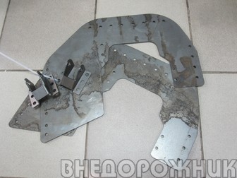 Комплект переноса задних амортизаторов в арку ВАЗ 2121,21213 с усилителями