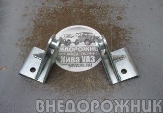 Проушина буксирная передняя ВАЗ 2121 СПОРТ сталь 5 мм (к-кт 2 шт)