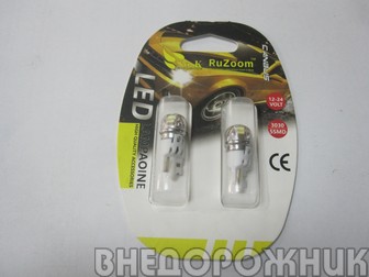 Лампа светодиодная T10 габариты 3W 23 LED
