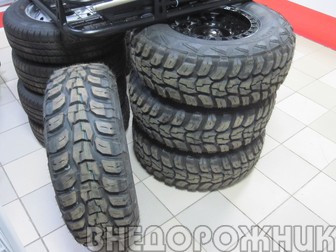 Автошина Kumho Road Venture M/T 265/75R16 в сборе с усиленными титановыми дисками R16