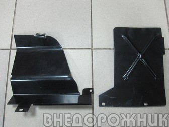 Брызгозащита  двигателя  ВАЗ-21214 (к-кт 2 шт.) с 2019 г.в.