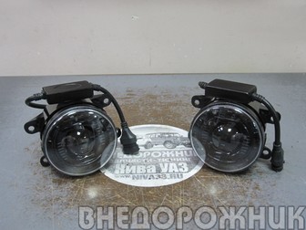 Фары противотуманные Лада Урбан линзовые 