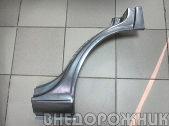 Ремонтная вставка заднего крыла ВАЗ 2123 левая (прихлоп двери) большая