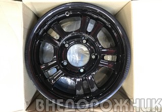 Диск колеса литой Мегалюм Форсаж (Бронто) черный R15