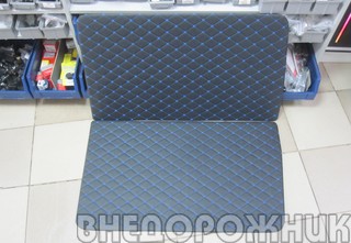 Обивка двери  ВАЗ 2121,21213 универсальная (к-кт.2шт.) кожзам РОМБ