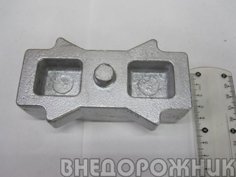 Проставка рессора-мост алюм. УАЗ 452 40х45х120 мм