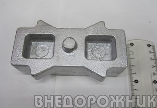 Проставка рессора-мост алюм. УАЗ 452 40х45х120 мм
