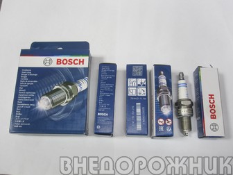 Свечи BOSCH ВАЗ 8 клап инж Super Plus к-кт 4 шт