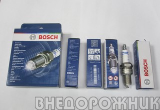 Свечи BOSCH ВАЗ 8 клап инж Super Plus к-кт 4 шт