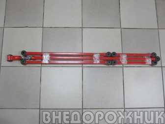 Штанги реактивные ВАЗ 2121-214,2131,2123 на квадрате (усиленные, регулируемая панара)  к-кт 5 шт.